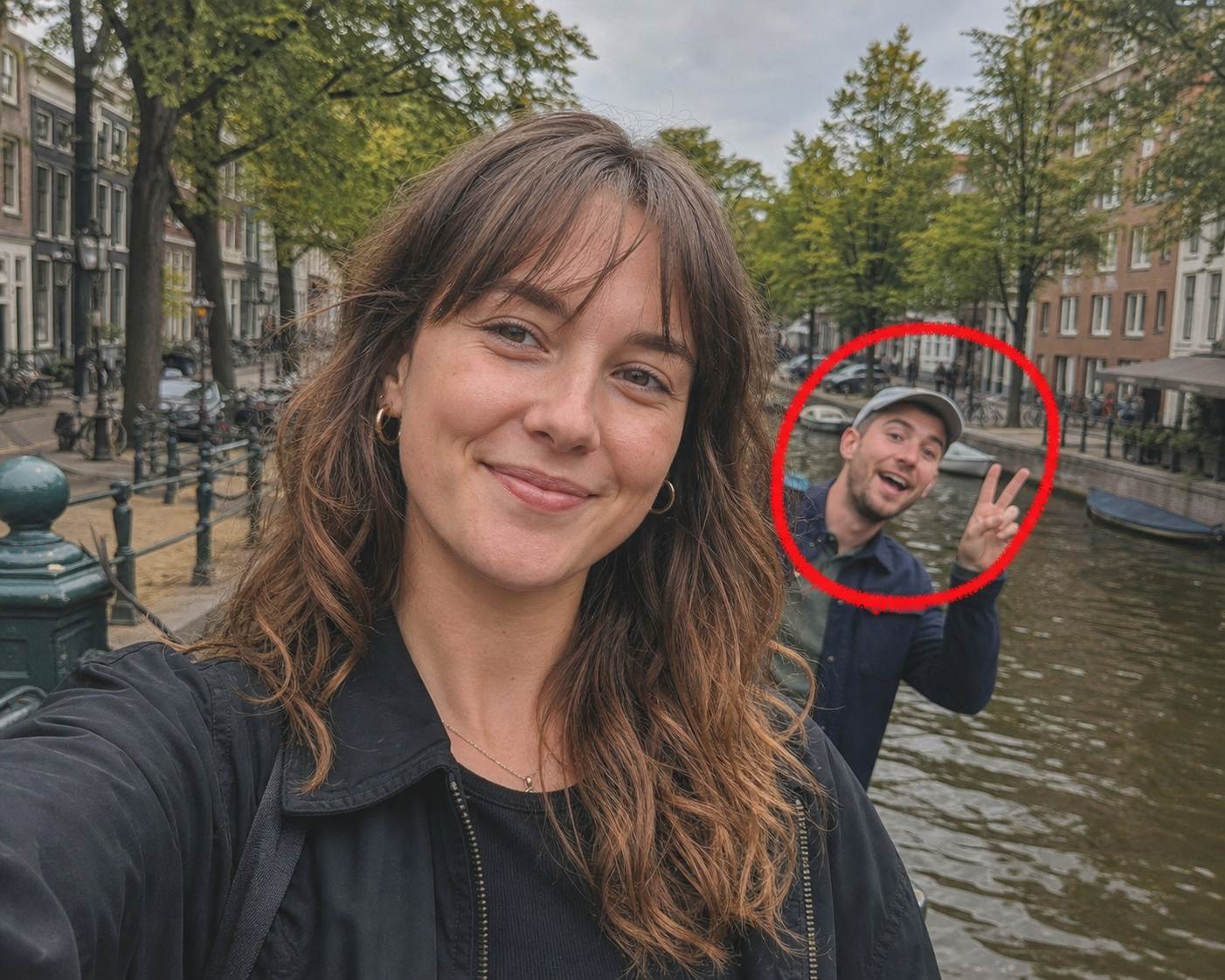 Social object removal example